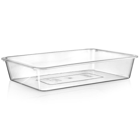 Grupa Orion Sp. z o.o. Pojemnik Organizer do Lodówki Duży 10 L 46 x 33 x 9,5 cm HL Przezroczysty