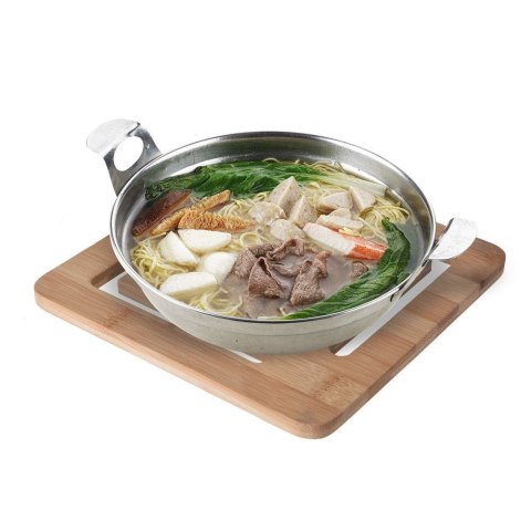 Grupa Orion Sp. z o.o. Podstawka pod Garnek Bambusowa EXCELLENT HOUSEWARE 20 x 20 cm Ochronna