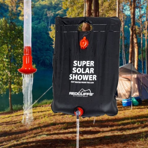 Grupa Orion Sp. z o.o. Prysznic Kempingowy pod Namioty Ogrodowy Solarny REDCLIFFS 15 L