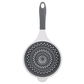 Grupa Orion Sp. z o.o. Cedzak Sitko z Uchwytem Kuchenne Silikonowe Składane Solidne ORION 20 cm