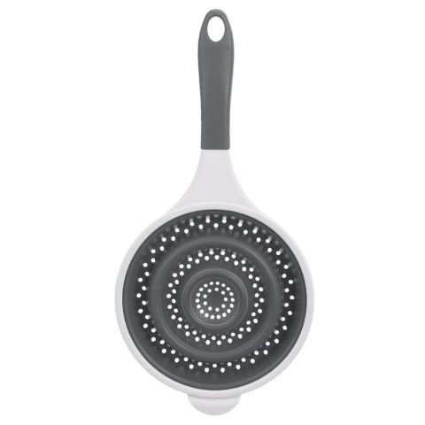 Grupa Orion Sp. z o.o. Cedzak Sitko z Uchwytem Kuchenne Silikonowe Składane Solidne ORION 20 cm