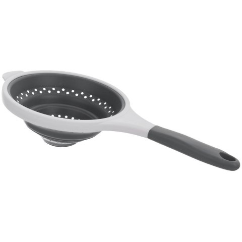 Grupa Orion Sp. z o.o. Cedzak Sitko z Uchwytem Kuchenne Silikonowe Składane Solidne ORION 20 cm