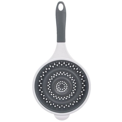 Grupa Orion Sp. z o.o. Cedzak Sitko z Uchwytem Kuchenne Silikonowe Składane Solidne ORION 25,5 cm