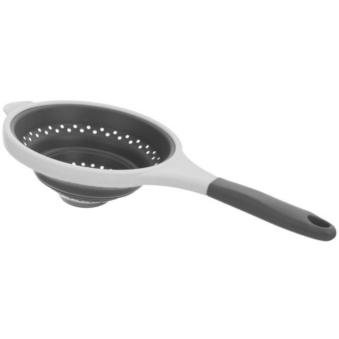 Grupa Orion Sp. z o.o. Cedzak Sitko z Uchwytem Kuchenne Silikonowe Składane Solidne ORION 25,5 cm