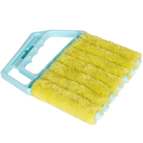 Grupa Orion Sp. z o.o. Szczotka do Czyszczenia Żaluzji z Mikrofibry 7 Profili 16 cm ORION