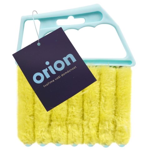 Grupa Orion Sp. z o.o. Szczotka do Czyszczenia Żaluzji z Mikrofibry 7 Profili 16 cm ORION