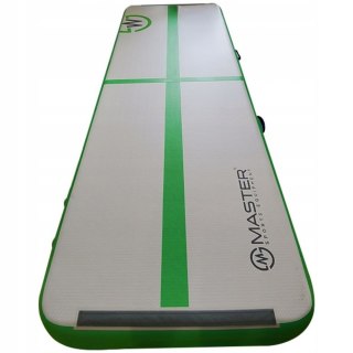 Master AirTrack Dmuchana Mata Gimnastyczna MASTER 300 x 100 x 20 cm Grey-Green