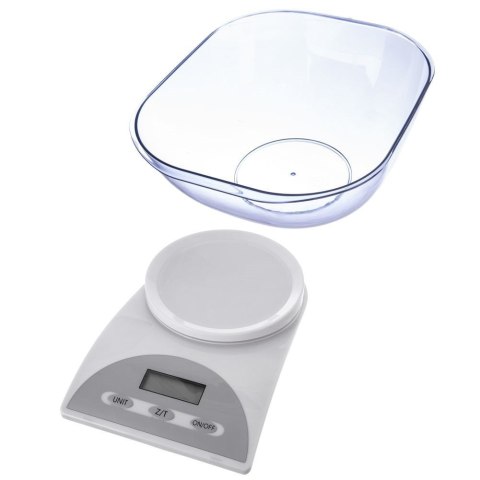 Grupa Orion Sp. z o.o. Waga Kuchenna Elektroniczna z Miską Cyfrowy Wyświetlacz ORION 5 kg