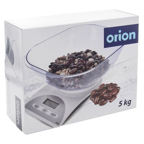Grupa Orion Sp. z o.o. Waga Kuchenna Elektroniczna z Miską Cyfrowy Wyświetlacz ORION 5 kg