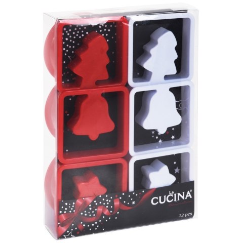Grupa Orion Sp. z o.o. Wykrawacze do Ciastek 12 el. LA CUCINA Stal Nierdzewna Boże Narodzenie
