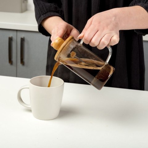 Zaparzacz z tłokiem do kawy herbaty ziół 600 ml TERRESTRIAL