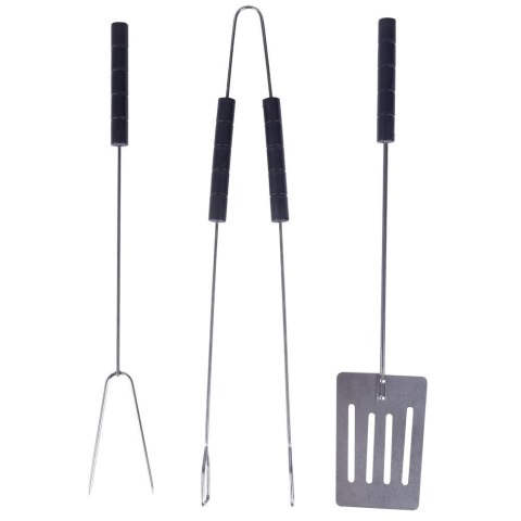 Grupa Orion Sp. z o.o. Zestaw Przyborów do Grilla 3 el. BBQ COLLECTION Łopatka Szczypce Widelec