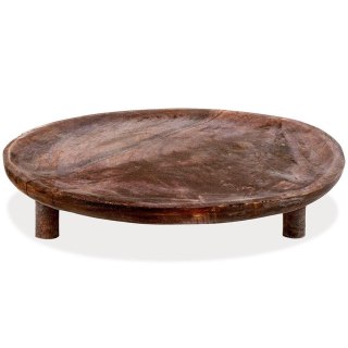 Grupa Orion Sp. z o.o. Deska do serwowania drewniana na nóżkach 30 cm