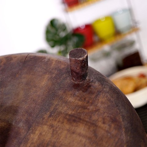 Grupa Orion Sp. z o.o. Deska do serwowania drewniana na nóżkach 30 cm