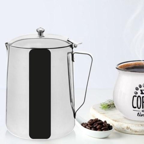 Grupa Orion Sp. z o.o. Dzbanek Stalowy na Herbatę Kawę z Pokrywką ORION Anett 2,3 L