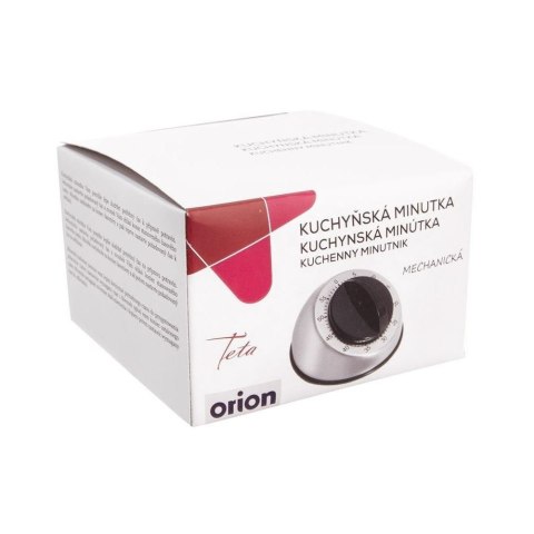 Grupa Orion Sp. z o.o. Estetyczny Stalowy Minutnik Kuchenny Timer Połysk ORION