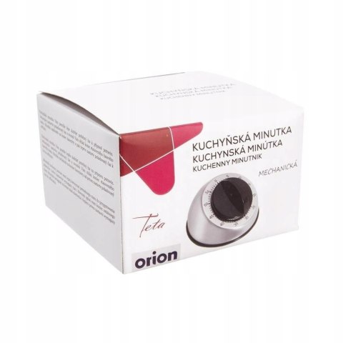 Grupa Orion Sp. z o.o. Estetyczny Stalowy Minutnik Kuchenny Timer Połysk ORION