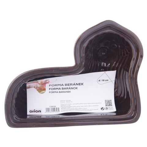 Grupa Orion Sp. z o.o. Forma do Ciasta Wielkanocny Baranek ORION Ceramiczna do Pieczenia 18x14x7cm