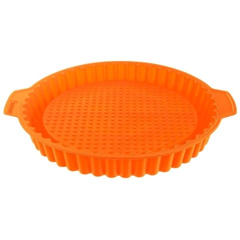 Forma foremka silikonowa do pieczenia tarty ciasta na tartę okrągła do zapiekania 27 cm