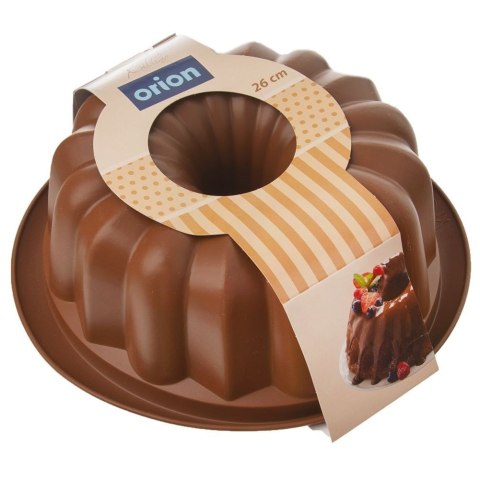 Grupa Orion Sp. z o.o. Forma do Pieczenia Babki z Kominem Silikonowa Nieprzywierająca ORION 26 cm