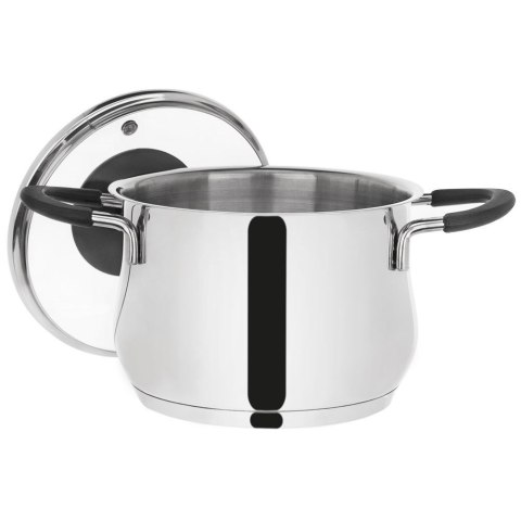 Grupa Orion Sp. z o.o. Garnek Stalowy 2,4 L ORION DALIE 16 cm Silikon Indukcja Zmywarka