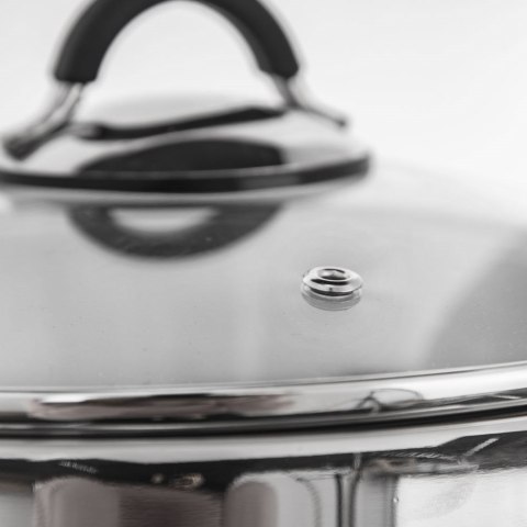 Grupa Orion Sp. z o.o. Garnek Stalowy 2,4 L ORION DALIE 16 cm Silikon Indukcja Zmywarka