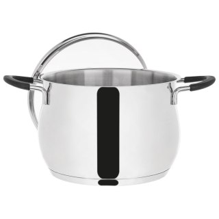 Grupa Orion Sp. z o.o. Garnek Stalowy 4,8 L ORION DALIE Wysoki 20 cm Indukcja Piekarnik