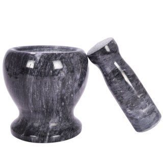 Grupa Orion Sp. z o.o. Moździerz do Tarcia Przypraw Granitowy 11 cm z Tłuczkiem VILDE