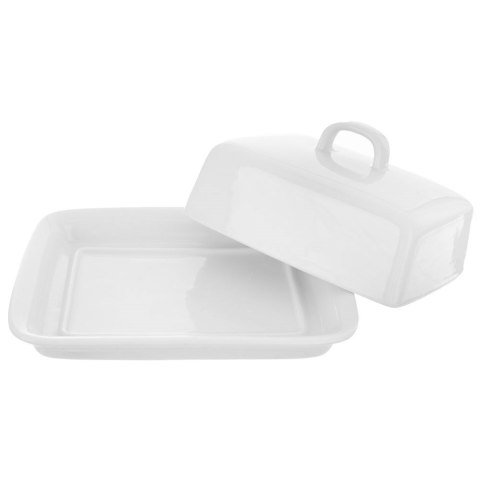 Grupa Orion Sp. z o.o. Maselniczka Ceramiczna Maselnica Pojemnik na Masło ORION Biała