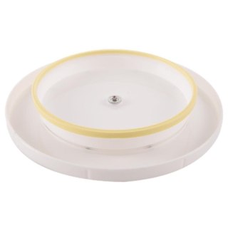 Grupa Orion Sp. z o.o. Patera Stojak do Dekorowania Tortów Deserów Obrotowa Solidna ORION 27 cm