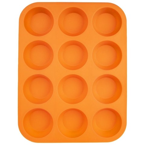 Grupa Orion Sp. z o.o. Forma do Pieczenia 12 Muffinek Babeczek Silikonowa Solidna ORION 32,5x25cm