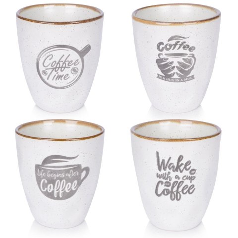 Grupa Orion Sp. z o.o. Kubki ceramiczne 160 ml 4 szt.