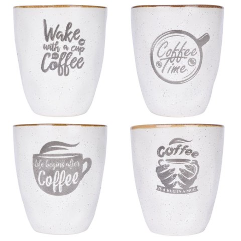 Grupa Orion Sp. z o.o. Kubki ceramiczne 160 ml 4 szt.