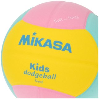 MIKASA Piłka Dodgeball do Gry w Zbijaka Dwa Ognie MIKASA SD20 Różowa