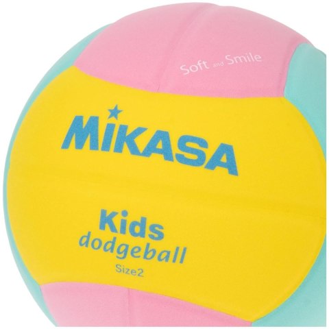 MIKASA Piłka Dodgeball do Gry w Zbijaka Dwa Ognie MIKASA SD20 Różowa