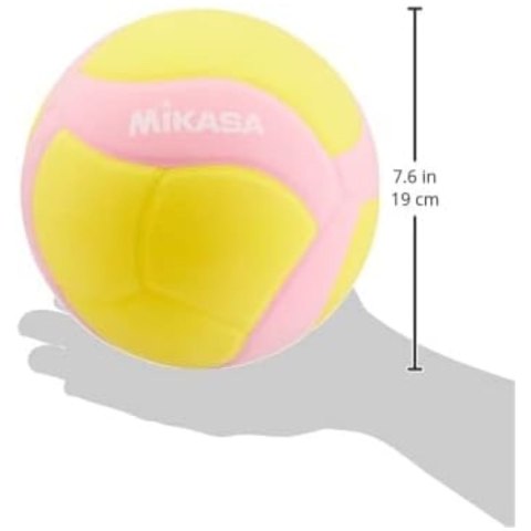 MIKASA Piłka do Siatkówki MIKASA Siatkowa Halowa Rozmiar 4 VS160W Różowa Lekka