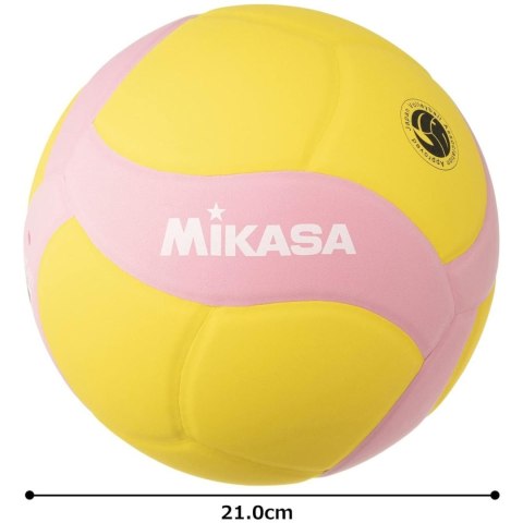 MIKASA Piłka do Siatkówki MIKASA Siatkowa Halowa Rozmiar 5 VS170W Różowa Lekka