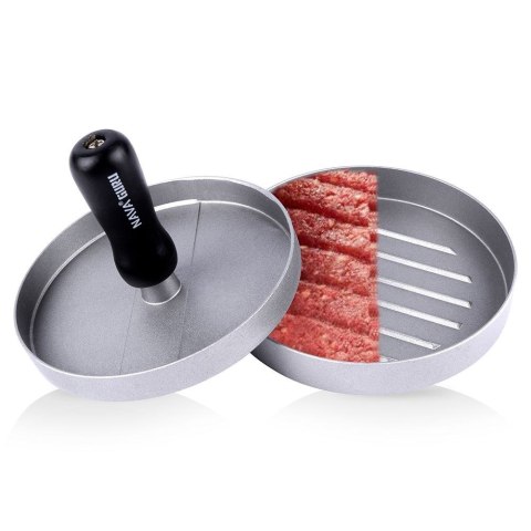 VLACHOS BROS S.A IMPORTS (NAVA),Valantis Vlachos Prasa do Burgerów Praska Forma Metalowa z Dociskiem BBQ Guru NAVA 12 cm