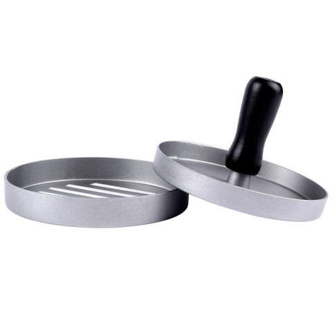 VLACHOS BROS S.A IMPORTS (NAVA),Valantis Vlachos Prasa do Burgerów Praska Forma Metalowa z Dociskiem BBQ Guru NAVA 12 cm