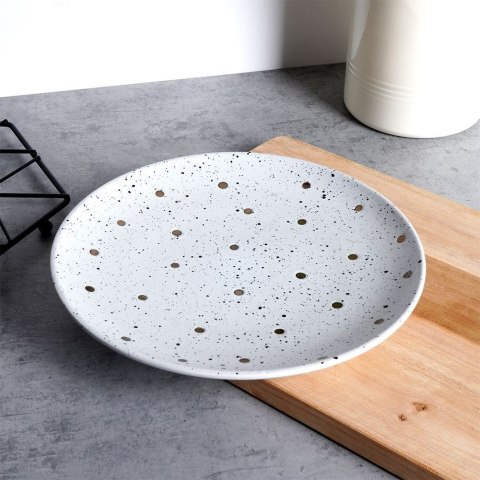 Grupa Orion Sp. z o.o. Talerz Obiadowy Płytki Ceramiczny Ozdobny Solidny SIAKI COLLECTION 26,5 cm