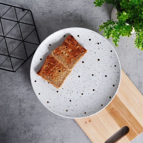 Grupa Orion Sp. z o.o. Talerz Obiadowy Płytki Ceramiczny Ozdobny Solidny SIAKI COLLECTION 26,5 cm