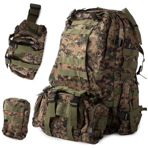 VERK GROUP Plecak wojskowy taktyczny survival militarny 48.5l