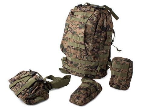 VERK GROUP Plecak wojskowy taktyczny survival militarny 48.5l