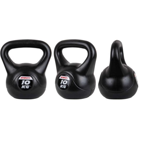 ENERO FIT Hantla Kettlebell Odważnik Crossfit Fitness Kompozytowy Solidny ENERO 10 kg