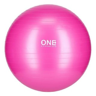 GB10 55CM PINK GYM BALL 10 PIŁKA GIMNASTYCZNA ONE FITNESS