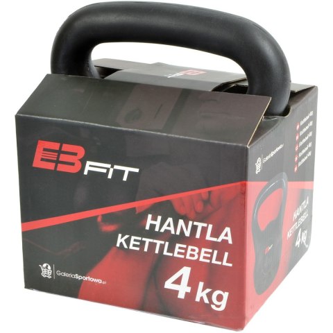 HANTLA KOMPOZYTOWA KETTLEBELL 4KG ODWAŻNIK EB FIT