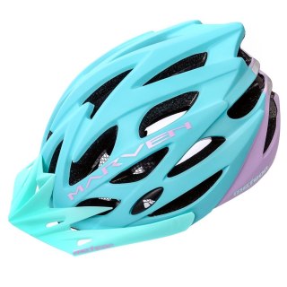 KASK ROWEROWY METEOR MARVEN minth/pink L (58-61cm)