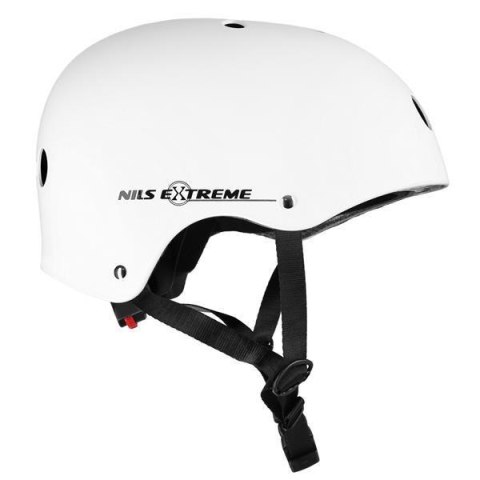 MTV12 BIAŁY MATOWY ROZM. XL (55-61 cm) KASK NILS EXTREME