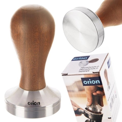 Orion Tamper Ubijak do Kawy Stalowy Drewniany Solidny Wytrzymały ORION 50 mm