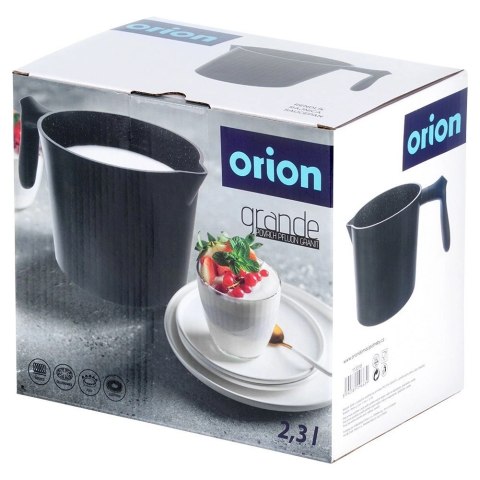 Orion Garnek do Gotowania Mleka Indukcja z Uchwytem Wylewką Granitowy ORION 2,2 l